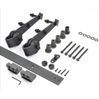 Railsysteem zwart 200 cm pijl